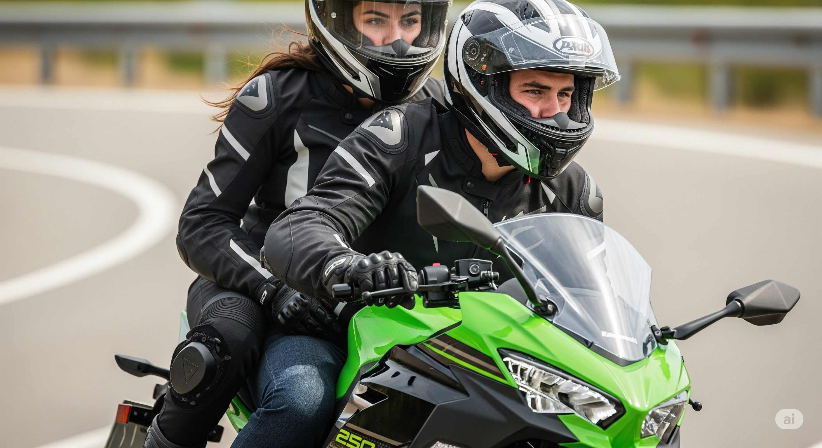 Ninja250で二人乗りする際の注意点