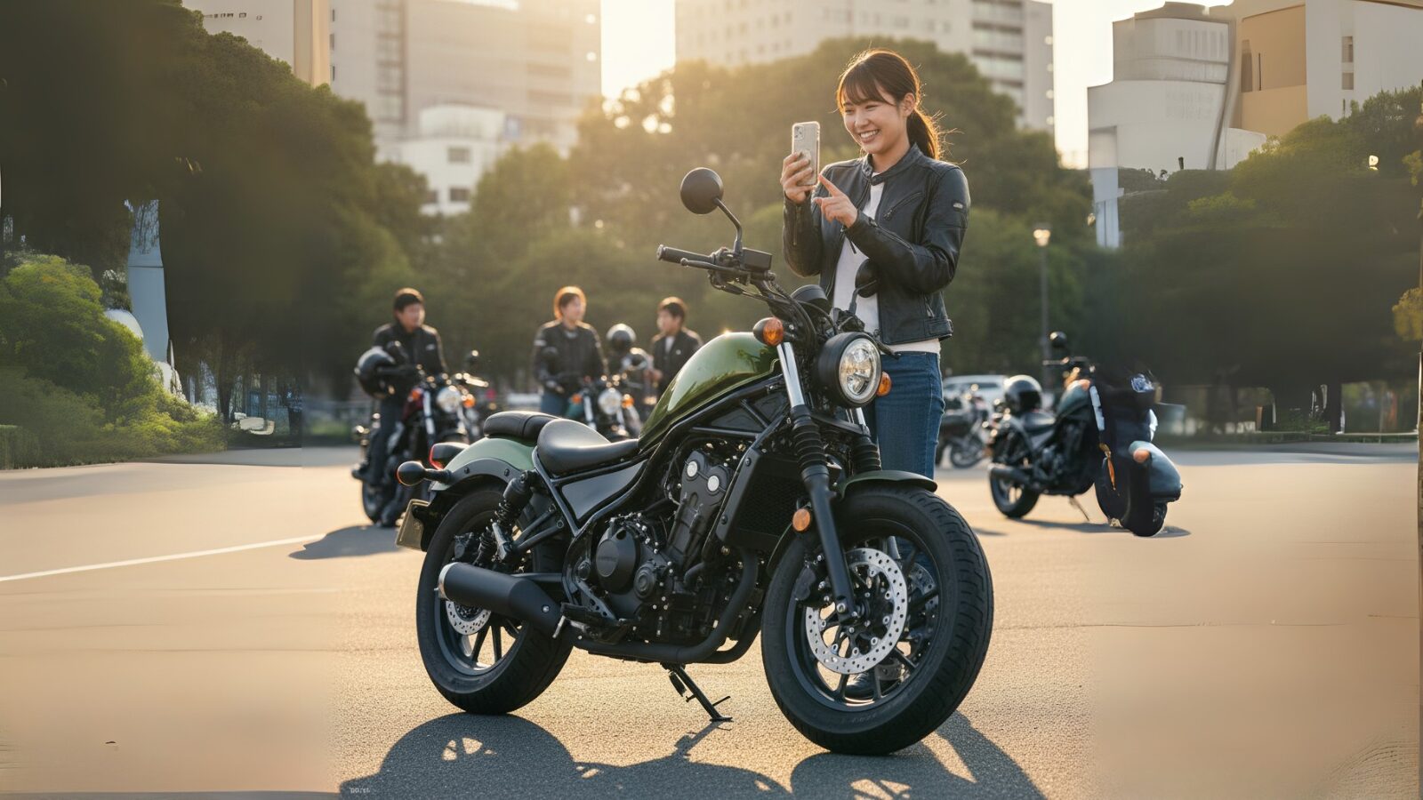 レブル250でタンデム走行する際の注意点