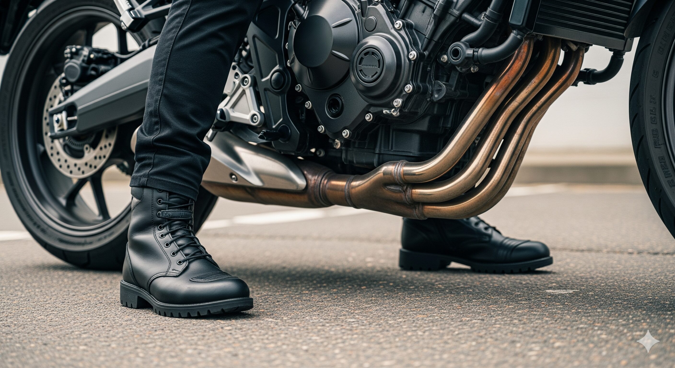 CB650Rの足つき性と身長の関係
