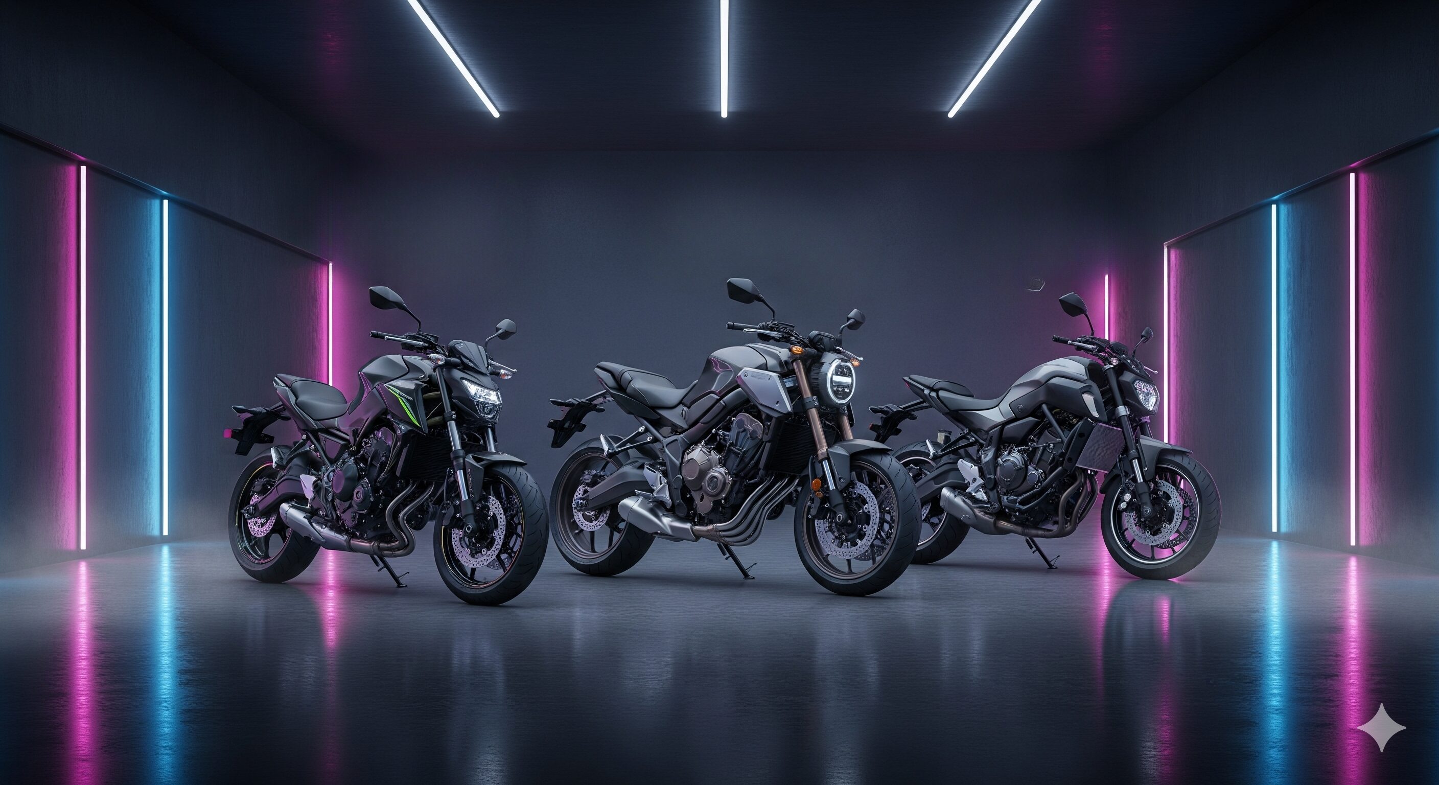 CB650Rと競合車の馬力比較