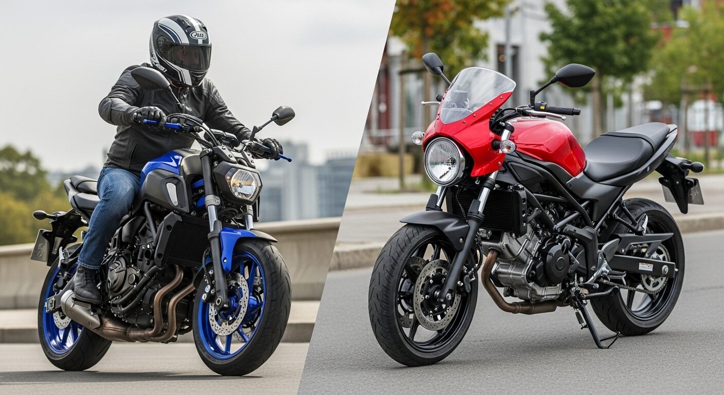 MT-07かSV650か？レビューと選び方