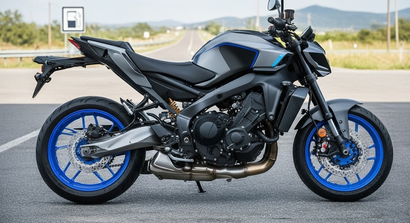 MT-09の航続距離は?