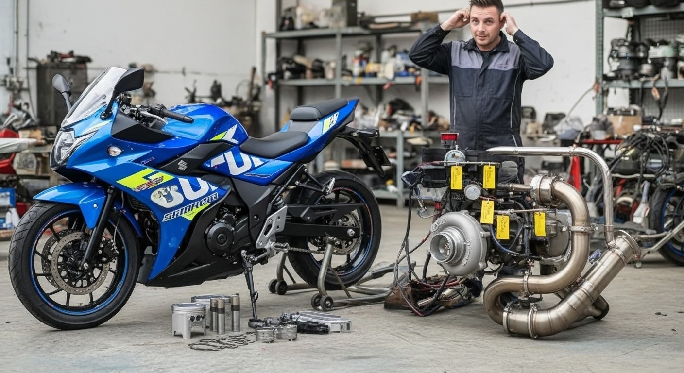 ボアアップやターボ化は現実的か検証