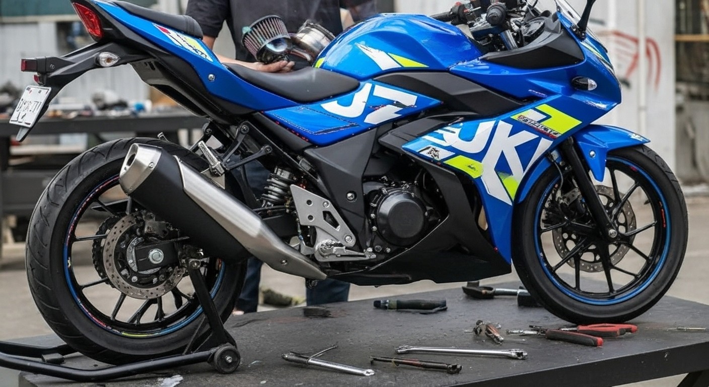 マフラー交換と吸気系カスタムの相乗効果