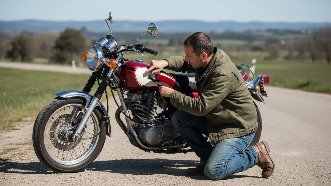 SR400のエンジンがかからない原因は？