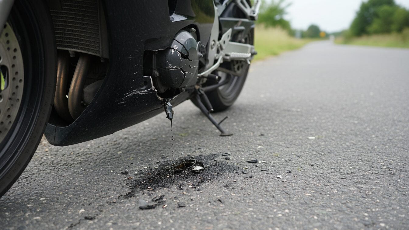 転倒で割れやすいジェネレーターカバー