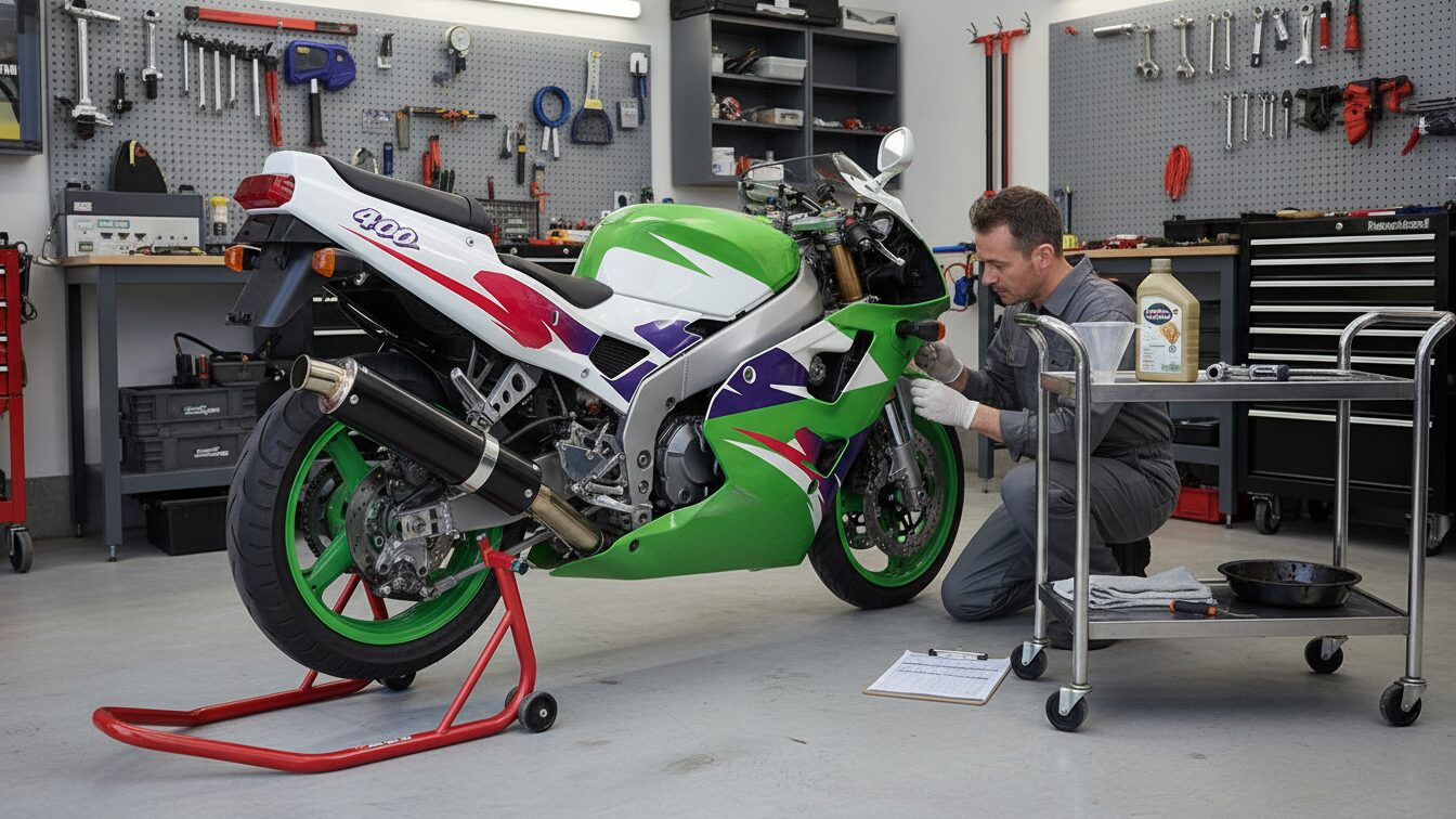 壊れやすいZXR400を維持するコツ