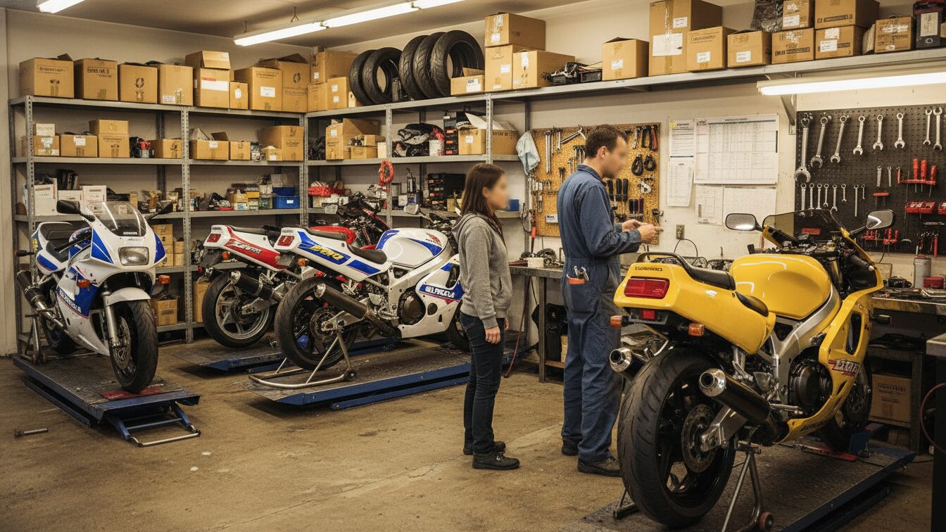 旧車やカワサキ車に強いショップ選び