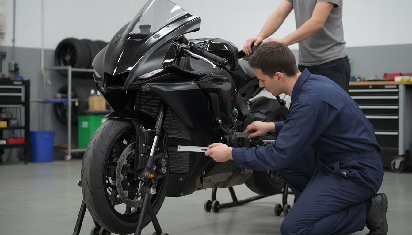 YZF-R1が曲がらないと感じたときの対策