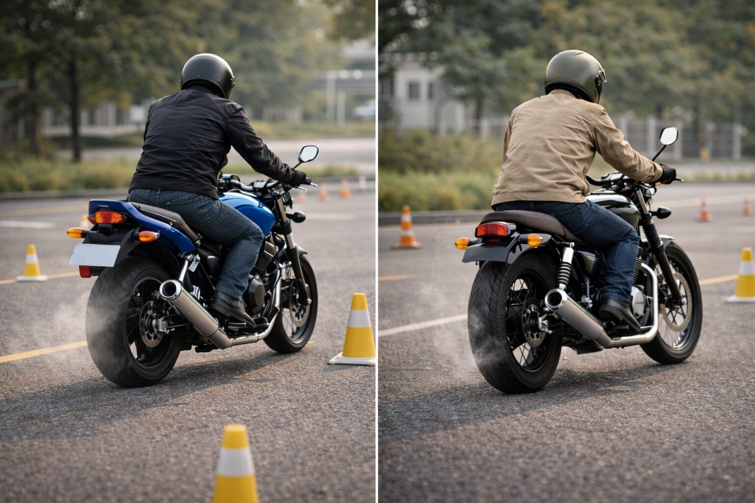 教習車CB400SFとの操作感の違い