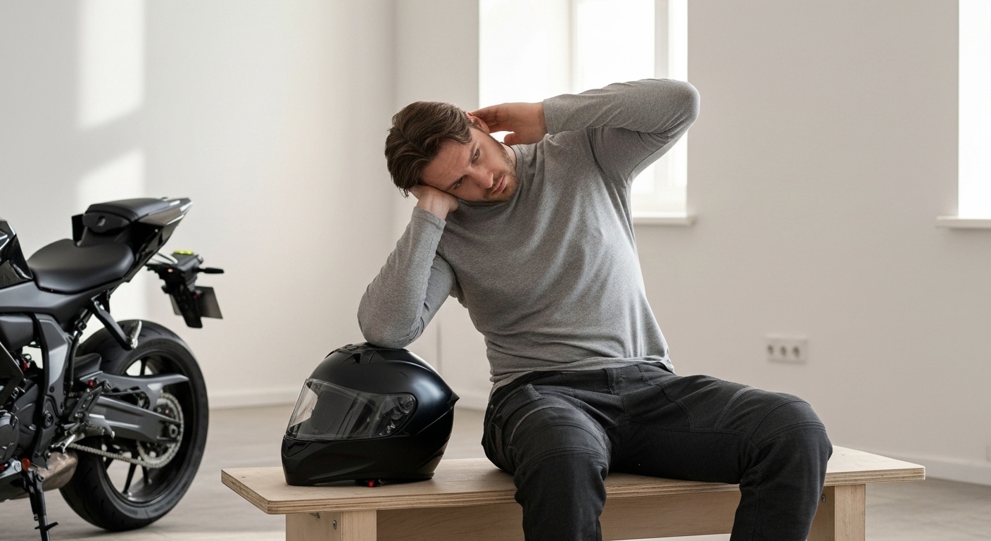 前傾姿勢で首や肩にかかる負担と疲労のメカニズム