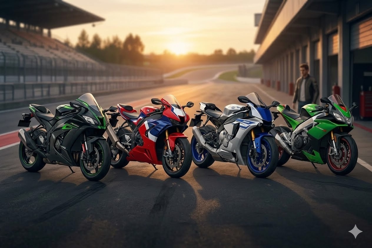 CBR1000RR-Rなど競合他車との比較