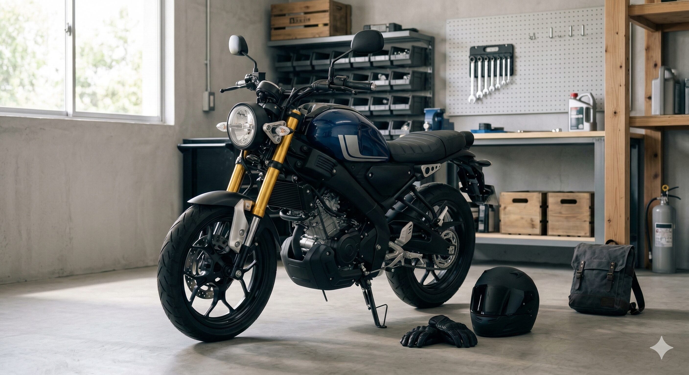 XSR125の馬力を活かす装備と経済性